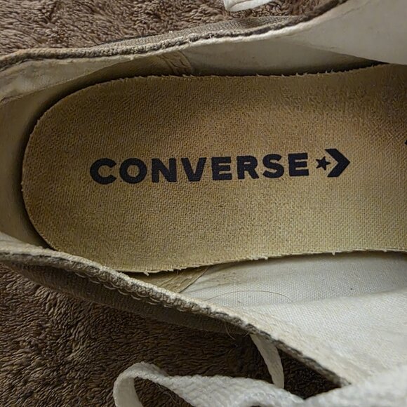 Converse Chuck Taylor All Star Low Top Charcoal Canvas Women’s 9 Classic Sneaker - Picture 3 of 11